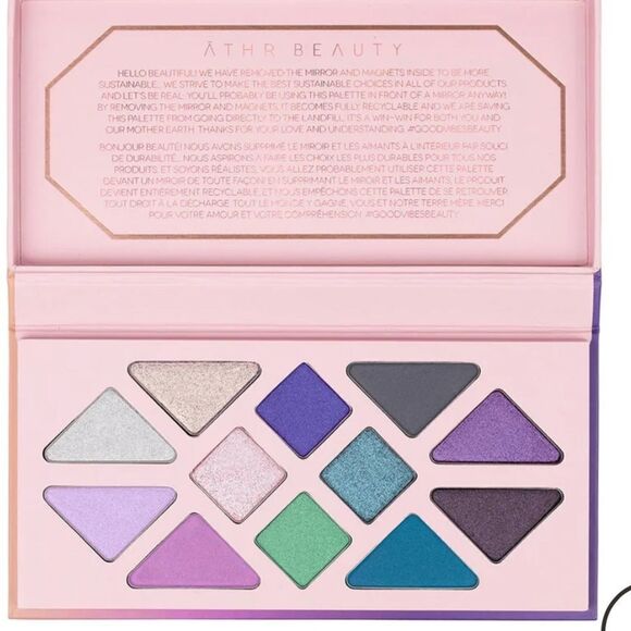 ATHR Beauty Moonlight Crystal Palette eye shadow palette NEW MSRP $58 so pretty - Picture 1 of 8